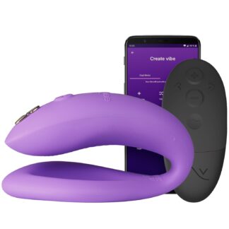 We-Vibe Sync O App Controlled Couple Vibrator - Purple